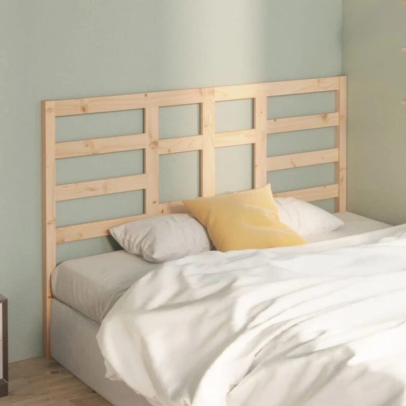Image of VIDAXL Bed Headboard 146x4x104cm Solid Wood Pine Vidaxl 8720286951835