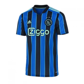 Image of adidas Ajax Away Shirt 2021 2022 - Blue