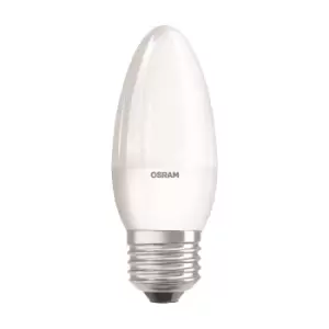 Image of Osram 3W Parathom Frosted LED Candle Bulb ES/E27 Very Warm White - 132016