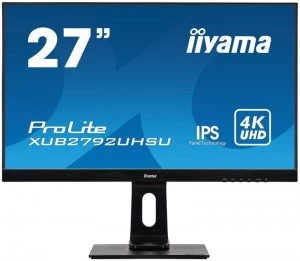 Image of iiyama ProLite 27" XUB2792UHSU 4K Ultra HD IPS LED Monitor
