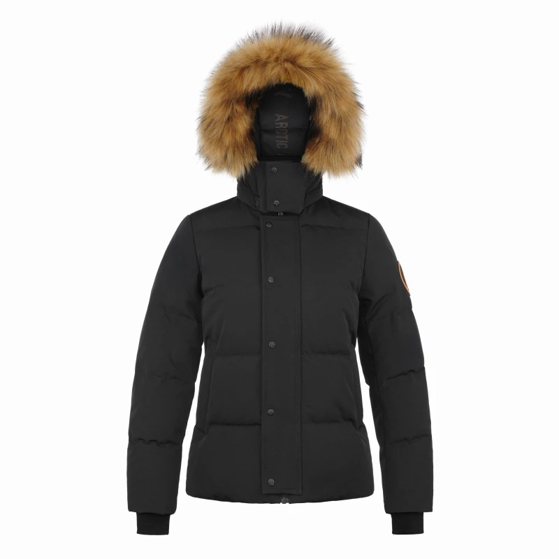 Image of Arctic Army Kids Muskox Hooded Parka Black unisex 8Y