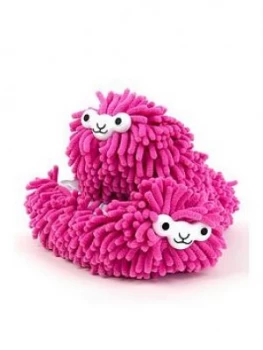 Image of Gift Republic Llama Cleaning Slippers
