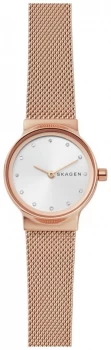 Image of Skagen Rose Ladies Gold Coloured Stainless Steel Watch
