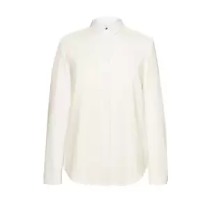 Image of Brook Taverner Womens/Ladies Capri Long Sleeve Blouse (8 UK) (White)
