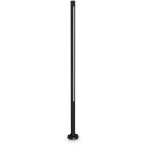 Image of Ideal Lux JEDI 120cm LED Outdoor Bollard Black, 3000K, IP65, Non-Dim