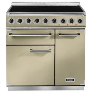 Image of Falcon F900DXEICRB 81830 90cm Deluxe Induction Range Cooker - Cream