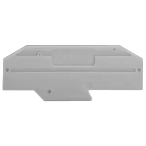 Image of Wago 282-334 End Plate for DIN Rail Mounting Automotive Fuse Clip