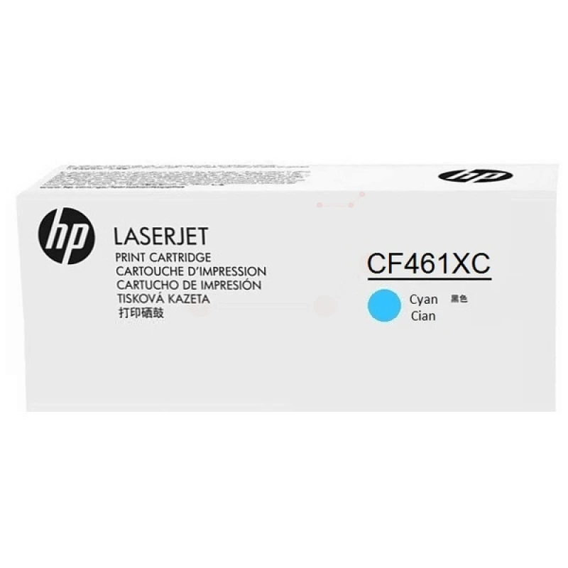 Image of HP CF461XC/656X Toner cartridge cyan Contract. 22K pages ISO/IEC 19798