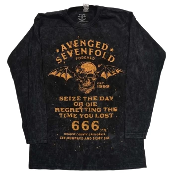 Image of Avenged Sevenfold - Sieze The Day Unisex Medium T-Shirt - Black