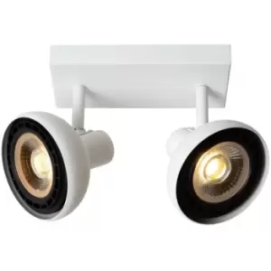 Image of Lucide Sensas Modern Ceiling spotlight - 2xGU10 (ES111) - White