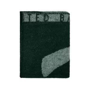Image of Ted Baker Magnolia Pure Wool Throw - Green