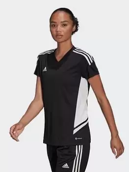 Image of adidas Condivo 22 Jersey, Black/White Size XL Women