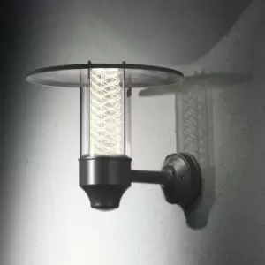 Image of Konstsmide Nova Outdoor Classic Lantern Matt Black Wall Light, IP44