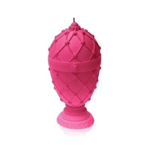 Image of Dark Pink Faberge Egg Large Candle