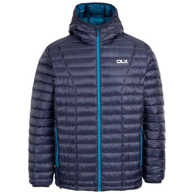 Image of Trespass Trespass Men Zoltan Down Jacket in Navy Size: Small Navy S Male 5063425417094