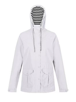 Image of Regatta Bayarma Waterproof Shell Jacket - , White, Size 16, Women