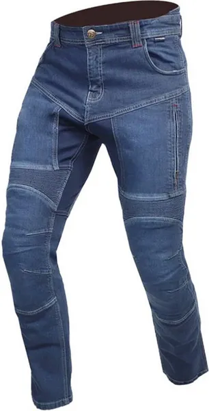 Image of Trilobite 2461 Parado Monolayer Slim Fit Men Jeans Short Blue Size 36