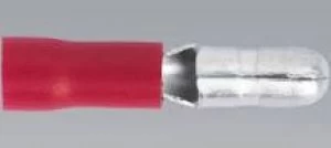 Image of Genuine SEALEY RT11 Bullet Terminal Ø4mm Male Red Pack of 100