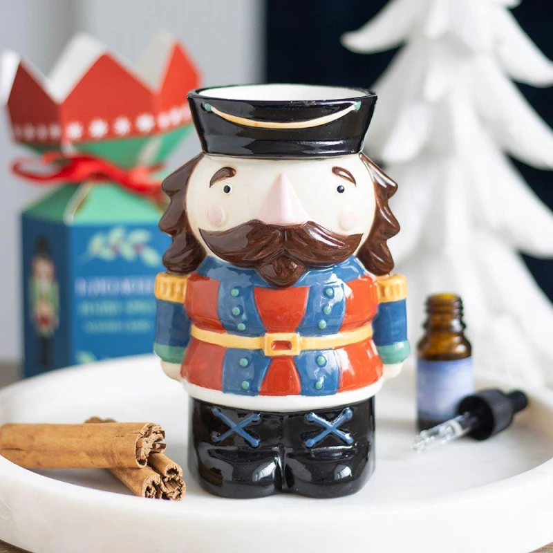 Image of Something Different Nutcracker Shaped Oil Burner and Wax Warmer Multi unisex One Size