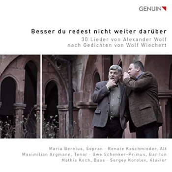 Image of Maria Bernius - Alexander Wolf: Besser Du Redest Nicht Weiter Dar&uuml;ber CD