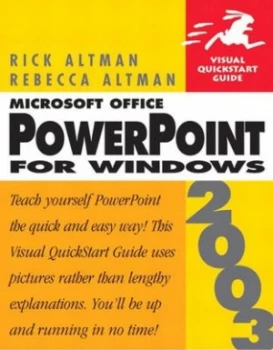 Image of Microsoft Office Powerpoint 2003 for Windows by Rebecca Bridges Altman Book