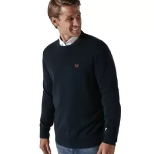 Image of Crew Clothing Mens Classic Organic Cotton Crew Neck Jumper S - Chest 38-39.5'