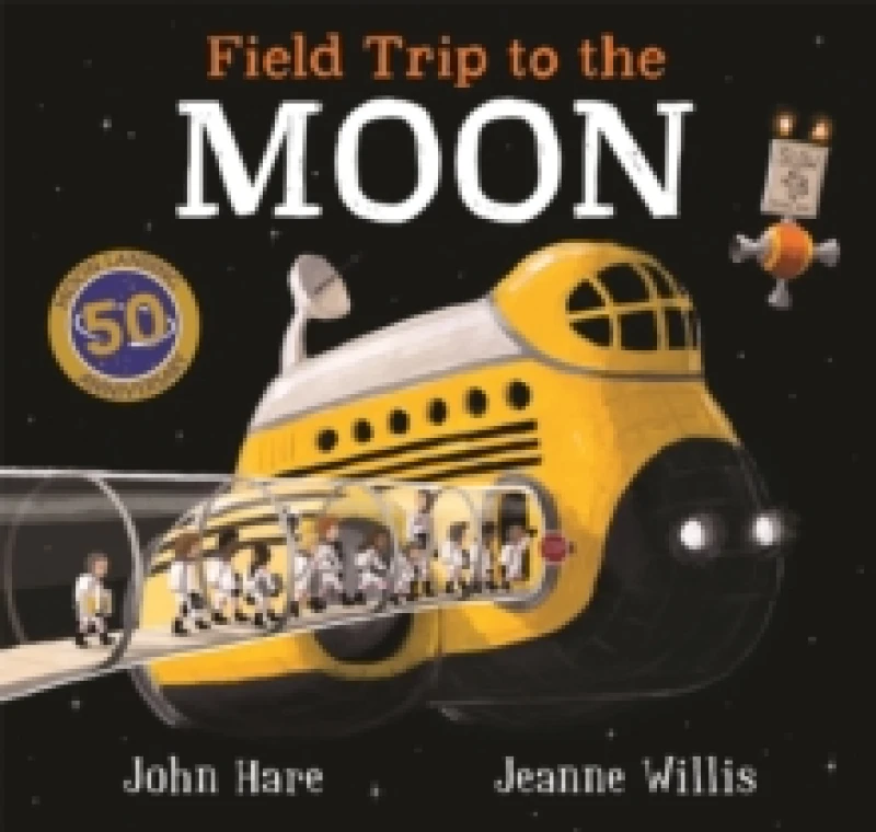 Image of Jeanne Willis Field Trip to the Moon Book Multi unisex