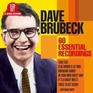 Image of 60 Essential Recordings by Dave Brubeck CD Album