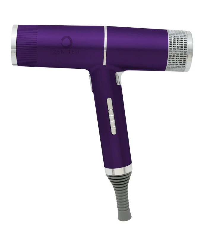 Image of Zen.Ten New Concept T-Shape Lightweight Hair Dryer Purple
