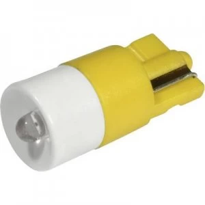 Image of LED bulb W2.1x9.5d Yellow 24 Vdc 24 V AC 280 mcd CML