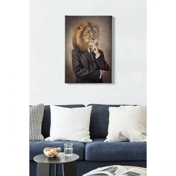 Image of Kanvas Tablo (50 x 70) - 35 Multicolor Decorative Canvas Painting