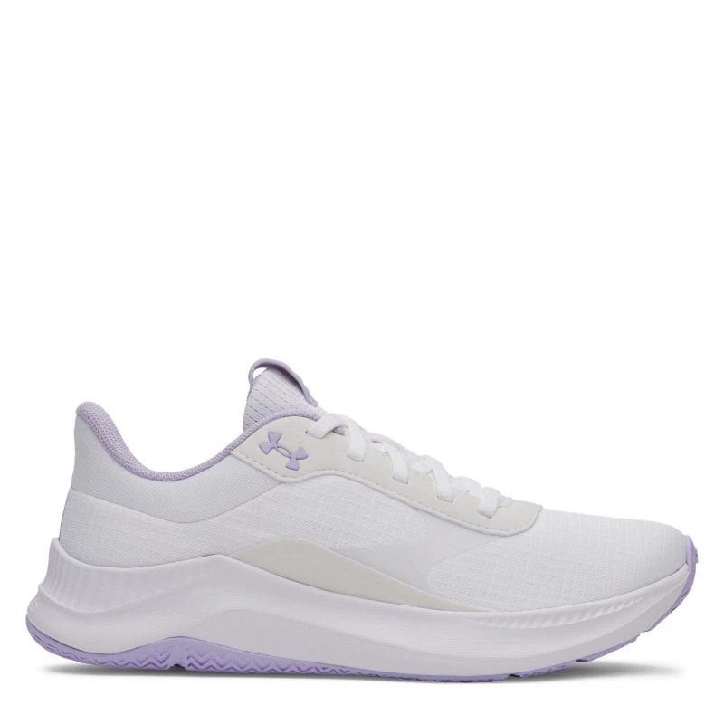 Image of Under Armour Womens Aurora Runner White/Purple female 7 (41)