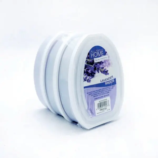 Image of Gel Air Freshener Lavender Breeze 150g (Pack of 3) 1008295