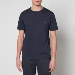 Image of BOSS Orange Teegood Logo Cotton-Jersey T-Shirt - M