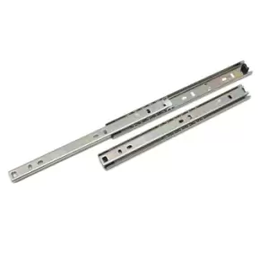 Image of GTV Ball Bearing Drawer Runners/Slides 27mm Partial Extension - Size 400mm