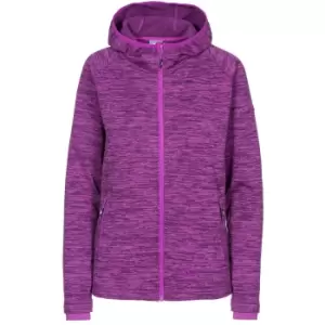 Image of Trespass Womens/Ladies Riverstone Fleece Jacket (S) (Purple Orchid Marl)