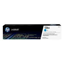 Image of Xerox HP 126A Cyan LaserJet Toner Ink Cartridge