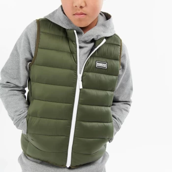 Image of Barbour International Boys' Reed Gilet - Olive - 10-11 Years
