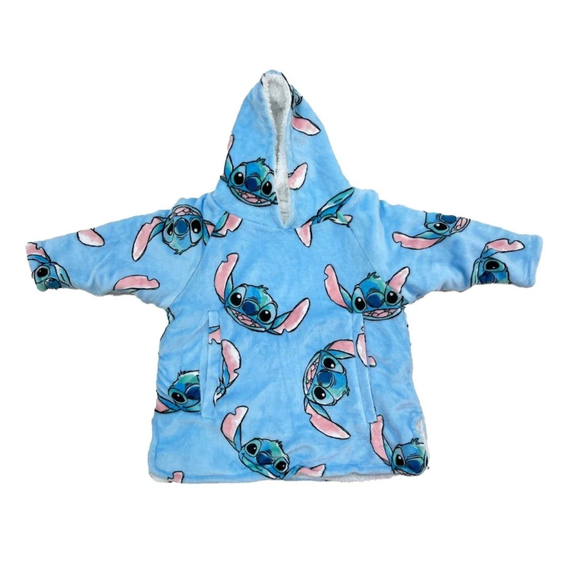 Image of Disney Lilo and Stitch Hooded Wearable Fleece Multi