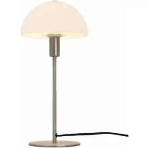 Image of Nordlux Ellen Dome Table Lamp Brushed Steel, E14