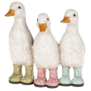 Image of David's Baby Polka Dot Duck Trio Ornament