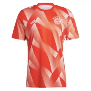 Image of 2023-2024 Bayern Munich Pre-Match Shirt (Red)