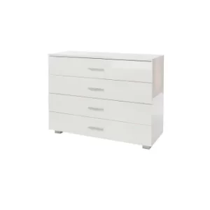 Image of Lido 4 Drawer Chest, white