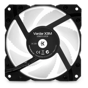 Image of EK Water Blocks EK-Vardar X3M 120mm Digital-RGB (500-2200 rpm) Fan - Black