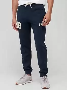 Image of Superdry Vintage Jogger - Navy Size M Men
