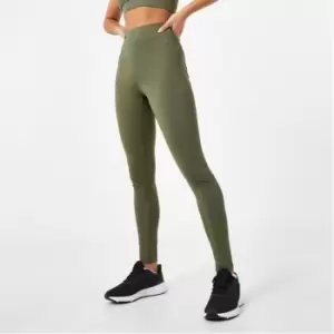 Image of USA Pro x Courtney Black Transform Leggings - Green