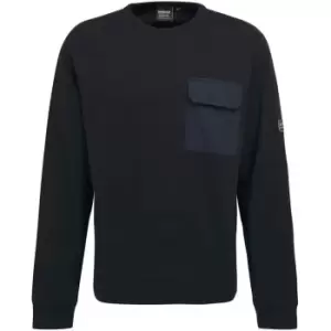 Image of Barbour International Banks Sweatshirt - Black