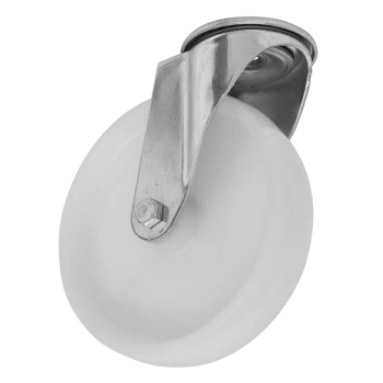 Image of Heavy-Duty Trade Castor Wheel Bolt Hole 125mm - Trade