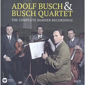 Image of Adolf Busch & The Busch Quartet - Adolf Busch & the Busch Quartet: The Complete Warner Recordings CD