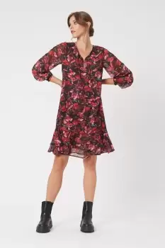 Image of Flower Print Dress
